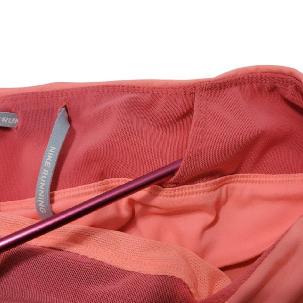 Nike Shorts Size Large L W30"xL2.5" Nike Dri-Fit Running Shorts Lined Activewear - Picture 8 of 10